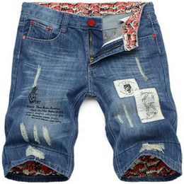 Ganze-Bermudas Masculinas Denim 2014 Herren Jeans Shorts Herren Shorts Jeans Fashion250O