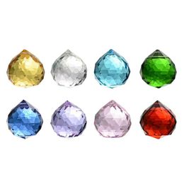 Christmas Decorations Crystalsuncatcher Clear Crystal Ball Prism Suncatcher Rainbow Pendants Maker Hanging Crystals Prisms For Windo Dhxad