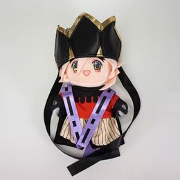 Plush Dolls Anime Demon Slayer Kimetsu no Yaiba Douma Cosplay Cute Doll Plush Stuffed Pillow Puppet Boy Girl Plushie Xmas Gift 230918