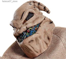 Other Event Party Supplies The Nightmare Before Christmas Oogie Boogie Cosplay Mask Costume Latex Helmet Halloween Party Carnival Props Q230919
