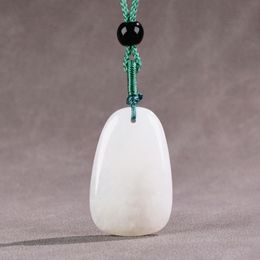 Natural white jade brand necklace Centenario Pendant For Women Gems Pendants Beautiful Necklace Fairy Necklaces Best Jewellery High Quality Jewellery Jewels Gems