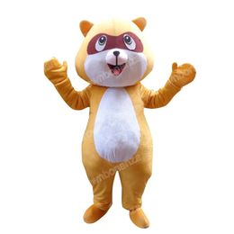 Performance Raccoon Mascot Costumes Halloween Cartoon Character Outfit Suit Xmas Outdoor Party Outfit Men Women Promotional Advertising Clothings