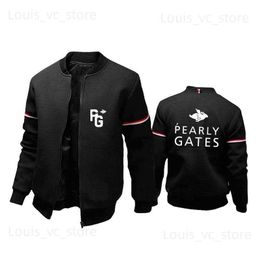 Men's Jackets Pearly Gates Men's Luxury Baseball Uniforms Jacket Bomber Jackets Brand Hip Hop Sport Business Zipper Coats Male Streetwear T230919