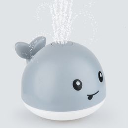 Baby Toy Baby Bath Toy Light Up Bath Tub Toys Whale Water Sprinkler Pool Toys For Toddlers Infants Whale Water Sprinkler Pool Toy 230919