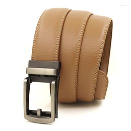 Belts Men's Leather Belt For Men Automatic Buckle Male Designer