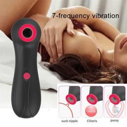Adult Massager Olo 7-frequency Sucking Nipple Sucker Mini New Product Vibrator Vagina Massage Masturbator Etotic for Couple