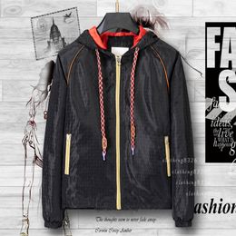 Best-selling fashion designer jacket Men's Jackets letter brand jacket design coat windbreaker hooded casual windbreaker autumn and winter coat size M-XXXL