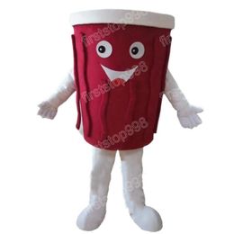 Halloween Coffee Cup Mascot Costume High Quality Cartoon Anime theme character Adults Size Christmas Party Outdoor Advertising Outfit Suit