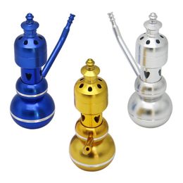 New Style Colourful Aluminium Alloy Desktop Pipes Portable Removable Philtre Screen Dry Herb Tobacco Spoon Bowl Smoking Holder Innovative Handpipes Hand Tube