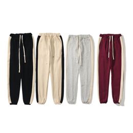 3M Reflective Vintage HIGH-QUALITY ESS Jogging pants Mens and womens Sweatpants fashion trends designer Slacks Letter Embroidery H303B