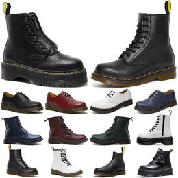 Dr Boots per uomo Stivaletti da donna Doc Designer Sneakers Oxford Bottom Ankle Martins Martens Classic Outdoor Snow Winter Boot