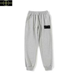 Stonees Pants Men's Pants Designers Mens Pant Autumn Winter Stones Sweat Pants Badge Military Island Style Retro Stones Pants Washed Ove 6216