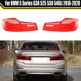 For BMW 5 Series G38 525 530 540Li 2018-2020 Car Rear Taillight Shell Brake Lights Shell Replace Auto Rear Lamp Shell Cover