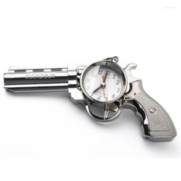 Repair Tools & Kits YCYS-Novelty Pistol Gun Shape Alarm Clock Desk Table Home Office Decor Gifts