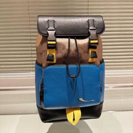 Trendy COABAG Backpacks bag Men Designer Travel Bag Leather Backpacks Full Letter Schoolbag Back Packs Women tote Bags Purse
