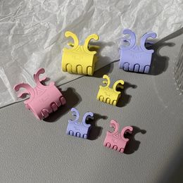 French Arc de Triomphe Metal Hair Clamps Macarone Color Letter Hair Clip Cute Girl Small Hairclamp Brand Designer Gifts HairJewelry Halloween Gift Hair accessories
