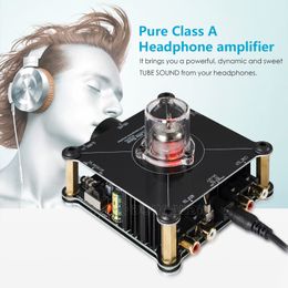 Other Event Party Supplies Mini Hifi Stereo PreAmplifier Pure Class A Headphone Amplifier Tube Hybrid 12AU7 6N11 Vacuum 230919