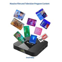 multi tv channel Box universal high speed android smart tv box with lan port av output