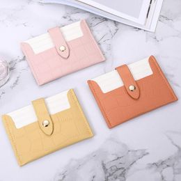 Wallets Fashion Short Women's Wallet Simple Card Holder For Women Hasp Cellphone Bag Multi-card Slot Purse 2023 Money Bank