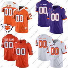 Custom College Clemson Tigers Football Jerseys Will Blackston Jake Briningstool Markus Dixon Sage Ennis Olsen Patt Henry Banks Pope Josh Sapp four sports jerseys