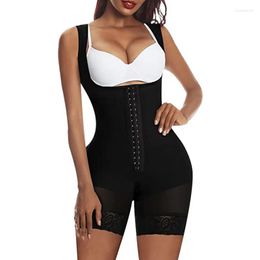 Women's Shapers Fajas Colombiana Hourglass Girdle Open Bust Bodysuit Bbl BuLifter Waist Trainer Corset Shapewear Adjustable Row Hooks