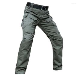 Men's Pants Men Joggers IX8 Tactical Autumn Training Overalls Outdoor Army Camouflage Trousers Male Multi-pocket Casual Cargo