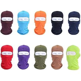 Cycling Caps Masks Breathable Balaclava Mask Winter Warm Motorcycle Face Anti dust Windproof Full Cover Neck Liner Hat 230920