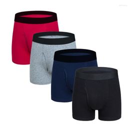 Underpants Men's Boxers Panties Underwear Cotton Boxershorts Loose Under Wear Plus Size Boxer Homme