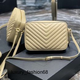 Evening Bags Solid Colour Designer Leather Camera Bag Ladies New Tassel Pendant Fashion One Shoulder Messenger Bag Multifunctional Casual TOP YF1C