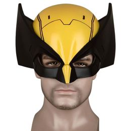 Costume Accessories James Howlett Logan Mask Cosplay Superhero PVC Helmet Masks Adult Unisex Halloween Party Prop Accessories