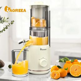 IAGREEA Juicer Slow Masticating Cold Press Vegetable And Fruit Juice Extractor Effortless Series For Batch Juicing With Extra Large Hopper For No-Prep