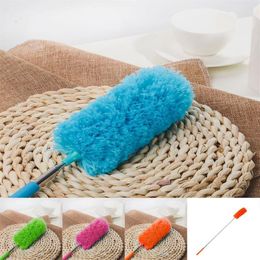 New Adjustable Stretch Extend Microfiber Feather Duster Household Dusting Brush Cleaning Tools Brush Dust Cleaner #F238a