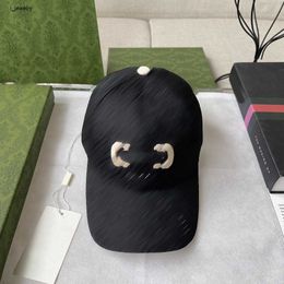 casquette for boy girl designer women hat Grid letter printing men canvas cap high quality Ball Cap Including box Preferred Gift