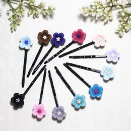 Hair Accessories 20 Lady Girls Kids Women Little Plum Cute Children Clips Bridal Hairpins Headwear