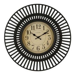 Decorative Objects Figurines Crosse Clock 20inch Covington Contemporary Black Quartz Analogue Wall 4043051 230919
