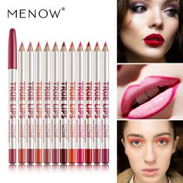 Lipstick 12Colors/Set Waterproof Lip Liner Pencil Brand Professional Long Lasting Moisturising Lipliner Lips Makeup Tools For Women 230919