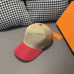 designer women hat fashion Contrast Colour design men cap high quality Ball Cap Including box Preferred Gift