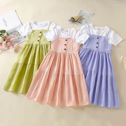 Girl Dresses Baby Girls Dress 2023 Summer Fashion Elegant Princess For Birthday Gift Children Clothing 4 5 6 7 8 9 10 Years