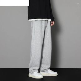 Men's Pants Sweatpants Mens Straight Male Loose Black Casual Streetwear Sport Trousers Joggers Sports