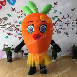 Performance Carrot Mascot Costumes Halloween Cartoon Character Outfit Suit Xmas Outdoor Party Outfit Men Women Promotional Advertising Clothings