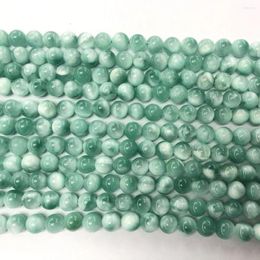 Loose Gemstones Wholesale Natural Peacock Angel Stome Round Beads 6 8 10mm For Jewellery Making DIY Bracelets Necklace Accessories