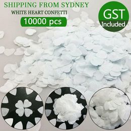 Other Event Party Supplies DIY Celebration Paper Confetti Birthday 100g Biodegradable Tissue White 15cm 10000 Pieces 230919