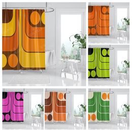 Shower Curtains Waterproof fabric shower curtains Bathroom curtain accessories Bath curtain for shower 180x200 240*200 boho decoration abstract 230920