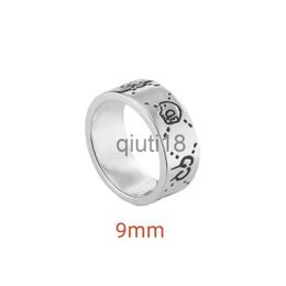 Band Rings Fashion Unisex luxury Ring for Men Women Unisex Ghost Designer Rings Jewelry Sliver Color x0920