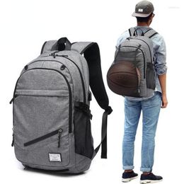 Evening Bags Basketball Sports Backpack For Men Travel 15.6inch Laptop Computer College School Bookbag With USB Charing Port