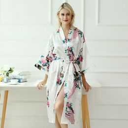 Carpets Silk Kimono Robe Bathrobe Women Satin Robes Night Sexy Grow For Bridesmaid Summer Plus SizeS-XXXL 010412