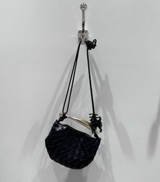 Btteca Vanata AJodie Mini Tote Teen Intrecciato Designer Evening Bag Fashion Versatile Contrast Knitted Small Design Handheld Shoulder Bag for Women