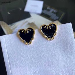 23ss fashion cardioid design earrings for women exquisite 925 Silver Needle Stud Jewellery ear pendants Including box Holiday gifts