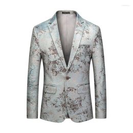 Men's Suits 6XL Blazers Slim Fit Business Casual Elegant Suit Single Breasted Jackets Outwear Coats Stylish Korean Style Outfits