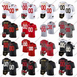 Custom NCAA College Ohio State Buckeyes Football Jerseys Raekwon McMillan CJ Stroud Dwayne Haskins Jr Trey Sermon Binjimen Victor Jones Hill four sports jerseys